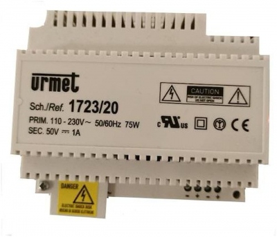Alimentation de maintenance - Pour kit villa vid�o Note2 et Note2ERP - Urmet 1723/20