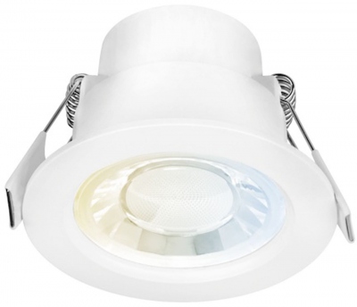 Spot encastr� � LED - Sprytecs - Fixe - 6W - CCT - 60D - Blanc - Lot de 6 - Abi - Aurora DL150006