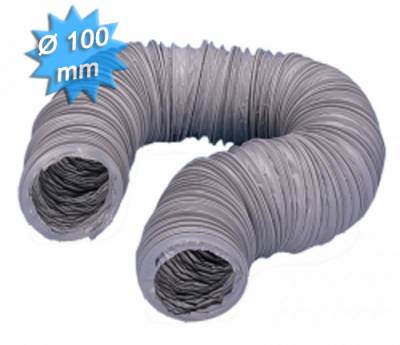 Gaine PVC - Souple - Renforc�e - Diam�tre 100 mm - 6 m�tres