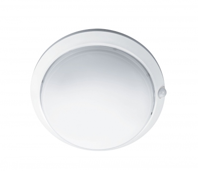 Plafonnier - Aric Armilla - E27 - Blanc - Sans Lampe - D�tecteur infrarouge - Aric 4004