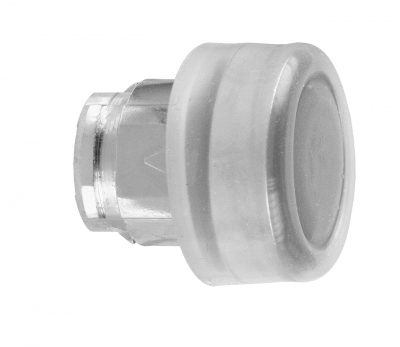 T�te Bouton Poussoir - Capuchonn� transparent - D�passant - Noir - Schneider ZB4BP2