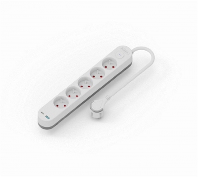 Bloc multiprise - 5 x 2P+T - 16A - Ports USB A et USB C - Interrupteur - 1.5 M�tres - Bizline 709988