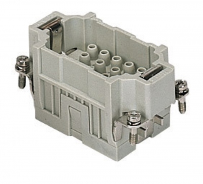 Insert m�le - A sertir - 18P+T - 16A - 500V - Gabarit 57.27 - ILME CQEM18