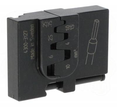 Matrice de sertissage pour embouts de cablage de 0,25 � 10 mm�