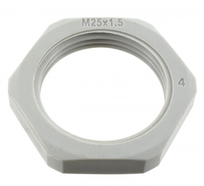 Ecrou presse �toupe - En polyamide - ISO75 - 2 mm - Gris - BLM Distribution 102752