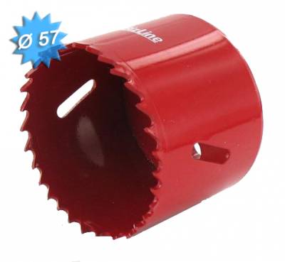 Scie cloche HSS bi-m�tal diam�tre 57 mm