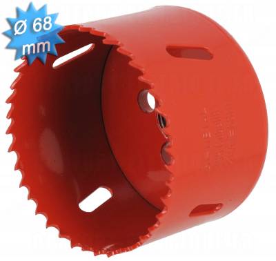 Scie cloche HSS bi-m�tal diam�tre 68 mm