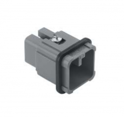 Insert m�le - A sertir - 7P+T - 10A - 250V - Gabarit 21.21 - ILME CDM07