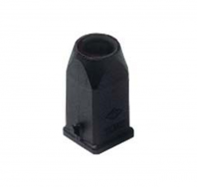 Capot plastique - Noir - Sortie verticale - PG11 - Gabarit 21.21 - Srie CK - ILME CK03VNS