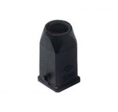 Capot plastique - Noir - Sortie verticale - PG11 - Gabarit 21.21 - S�rie CK - ILME CK03VNS