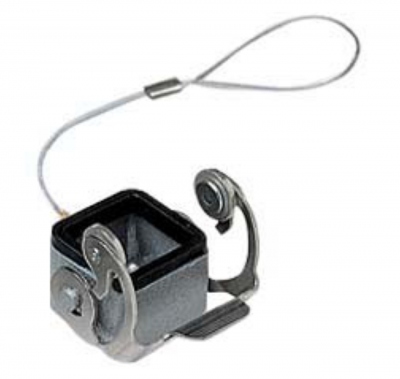 Couvercle m�tallique - Avec levier inox et joint - Pour inserts femelles - Gabarit 21.21 - ILME CKAX03CX