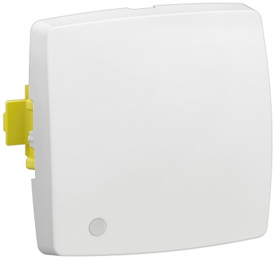 Va et vient ou bouton poussoir - Lumineux - Composable - Blanc - Legrand 086117L