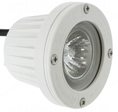 Spot halog�ne de jardin Aric SUB 50 Blanc