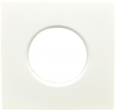 Collerette aluminium - Fixe - Pour ONEX - IP65 - CARREE - Pour DL150174 & - Abi - Aurora DL155926