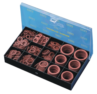 Joint fibre - Assortiment 15 diam�tres - Coffret - Gripp