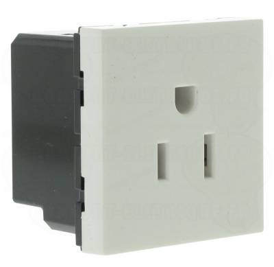 Prise standard US 2P+T, 15A Legrand Mosaic