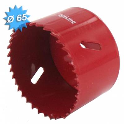 Scie cloche HSS bi-m�tal diam�tre 65 mm