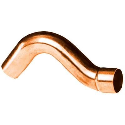 Clarinette  souder en cuivre - Mle / Femelle - Diamtre 15 mm - Sachet de 1