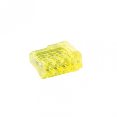 Borne de connexion - Christal - 4 entr�es - 0.5 � 2.5mm� - Boite de 100 - Bizline 301404