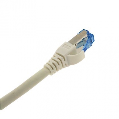 Cordon de brassage - RJ45 - CAT6A - S/FTP - LSOH - 5 Mtres - Blanc - GigaMdia CAT6AS5MWH