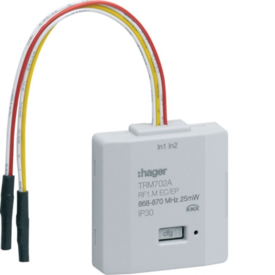 Module 2 entr�es - Pile - Hager TRM702A - Radio