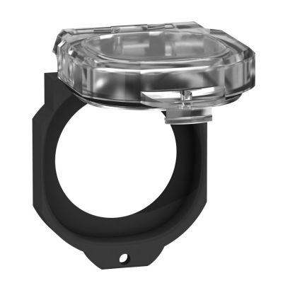 Couvercle de protection - Transparent - Pour prises USB/RJ45 - IP65/IP67 - Schneider electric ZBSP2