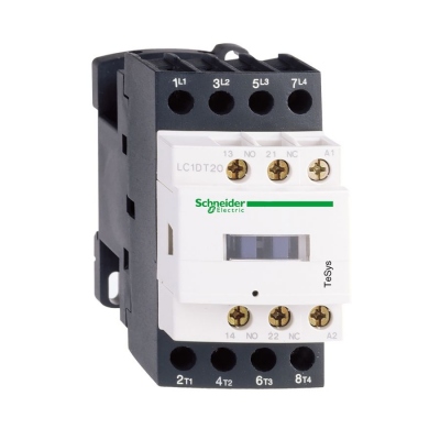 Contacteur Tesys D - 25A - 4 P�les - 1F+1O - 110V AC - AC1 - Schneider electric LC1DT25F7