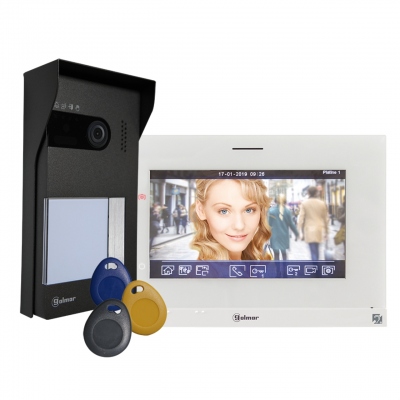 Kit vid�ophone - Couleur - 1 appel - Bitron GS5110/ART7H