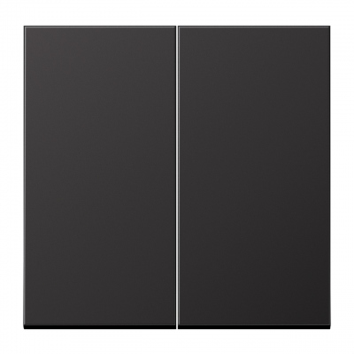 Enjoliveur - Double touche - LS 990 - Dark Canon de Fusil - Jung AL2995D