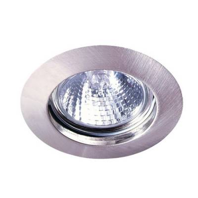Spot encastr� - Rond - Aric FIXO - GU5.3 - Nickel - Sans lampe - Aric 4857