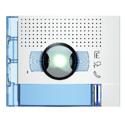 Bticino Sfera New - Fa�ade - Cam�ra grand angle + 1 Bouton - Allwhite