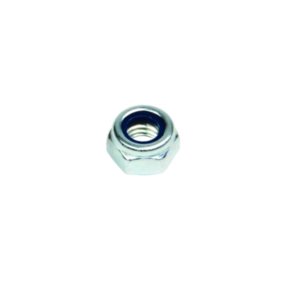 Ecrou de 6 mm - Avec bague nylon - Boite de 50