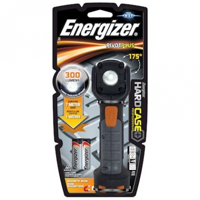 Torche - Energizer HARD CASE PIVOT - 300 Lumens - 2AA - Energizer 423792