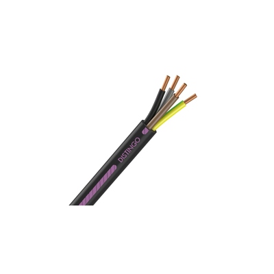 Cable lectrique - Rigide - R2V - 4G4 mm - Couronne de 50 mtres