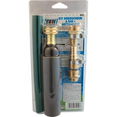D�boucheur � eau - Pour canalisations 32 � 40 mm - Avec accessoires - Geb