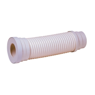 Pipe souple pour WC - Diam�tre 93 / 100 mm - Longueur 400 mm - Droite - Nicoll 1DEAFLEX