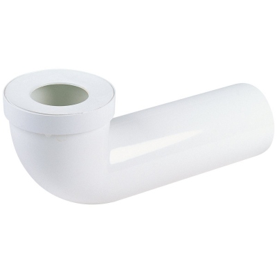 Pipe longue pour WC - Diam�tre 100 mm - Longueur 350 mm - Nicoll 1PIPUNIC