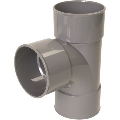 Culotte Simple PVC - Femelle / Femelle - 87�30 - Diam�tre 90 mm - Nicoll BS188