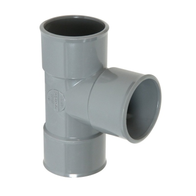 Embranchement Simple PVC - M�le / Femelle - 87�30 - Diam�tre 100 / 32mm - Nicoll BT88