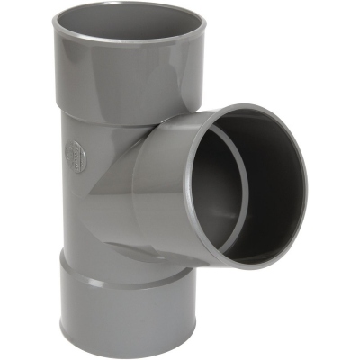 Culotte Simple PVC - Femelle / Femelle - 67�30 - Diam�tre 110 mm - Nicoll BV166