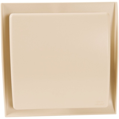 Grille de ventilation DESIGN - Diam�tre 125mm - Sable - Pour appareil � gaz - Nicoll GDT125S