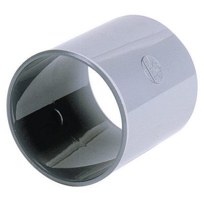 Manchon PVC - A but�e - Femelle / Femelle - Diam�tre 40 mm - Nicoll M2H