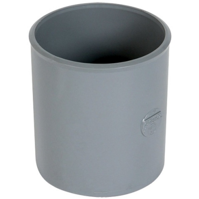 Manchon PVC - A but�e - Femelle / Femelle - Diam�tre 50 mm - Nicoll M2J