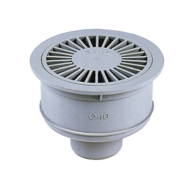 Siphonnette - Sortie verticale - PVC - Diam�tre 40 mm - Nicoll SIH