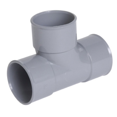 T� PVC - Pied de biche - Femelle / Femelle - 87�30 - Diam�tre 32 mm - Nicoll TF188
