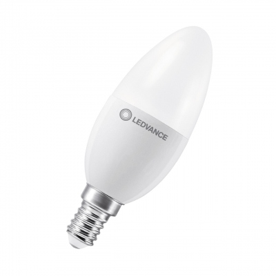 Ampoule � LED - Performance - E14 - 4.9W - 2700K - 470 Lm - CLB40 - D�polie - Osram 044052