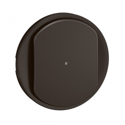 Enjoliveur - Pour variateur de lumi�re - 3 Fils - Noir - Legrand C�liane CN0064