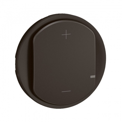 Enjoliveur - Pour Eco variateur 2 fils - Sans neutre - Noir - Legrand C�liane CN0060