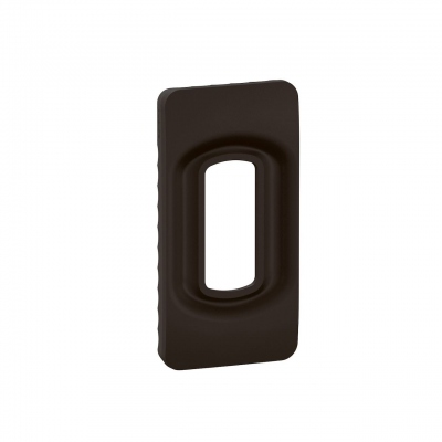 Plaque de finition - 1 Module - Noir mat - Legrand C�liane CP0113