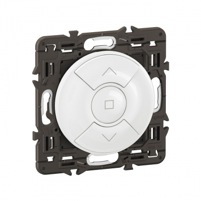 Bouton poussoir - Pour volets roulants ou stores - 6A - Pr�mont� - Blanc - Legrand C�liane CC0044